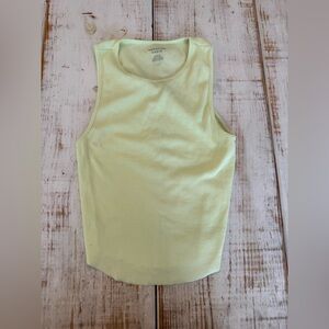American Eagle Outfitters Mint Ribbed Top women’s size medium